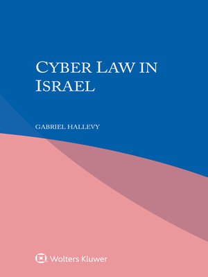 cover image of Cyber Law in Israel